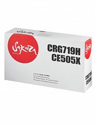 Картридж Sakura CRG719H/CE505X для HP, Canon MF-5940DN/MF-6140DN/LBP6300dn/LBP6650dn/MF-5840dn/MF-5880dn, черный, 6400 к.