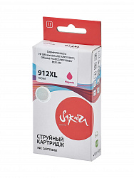 Струйный картридж Sakura 3YL82AE (№912XL Magenta) для HP, пурпурный, 10,5 мл., 825 к.