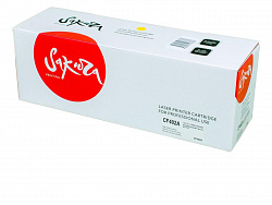 Картридж Sakura CF402A (201A) для HP, желтый, 1400 к.