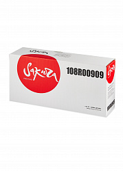 Картридж Sakura 108R00909 для XEROX, черный, 2500 к.