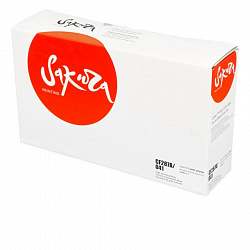 Картридж Sakura CF287A/041 для HP, Canon, черный, 10000 к.