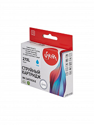 Струйный картридж Sakura C13T27124022 (27XL Cyan) для Epson, голубой, 14,6 мл., 1100 к.