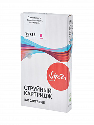 Контейнер с чернилами Sakura C13T973300 (T9733 M) для Epson, пурпурный , 22000 к.