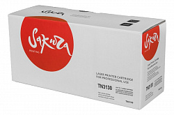 Картридж Sakura TN3130 для Brother, черный, 3500 к.