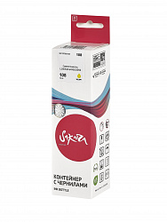 Контейнер с чернилами Sakura C13T09C44A (108/008 Y) для Epson, желтый, 70 мл.