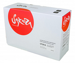 Картридж Sakura CF361A (508A) для HP, голубой, 5000 к.