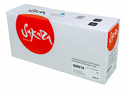 Картридж Sakura Q6001A (124A) для HP, голубой, 2000 к.