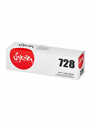 Картридж Sakura 728 (3500B010) для Canon MF4410/MF4430/MF4450/MF4550/MF4570/MF4570dn/MF4580/MF4730/MF4750/MF4780w/MF4870dn/MF4890dw/FAX-L410/FAX-L170/FAX-L150, черный, 2100 к.