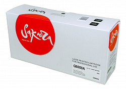 Картридж Sakura Q6000A (124A) для HP, черный, 2500 к.