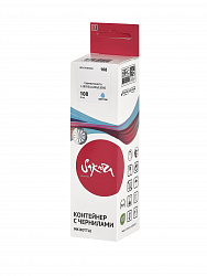Контейнер с чернилами Sakura C13T09C54A (108/008 LC) для Epson, светло-голубой, 70 мл.