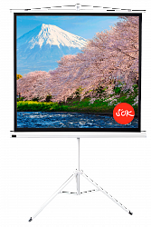 Экран для проектора S'OK SCPST-180x180 100'' 1:1 напольный, на треноге, матовый, белый
