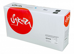 Картридж Sakura CE741A (307A) для HP, голубой, 7300 к.