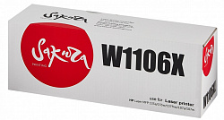 Картридж Sakura W1106X (106X) для HP, черный, 3000 к.