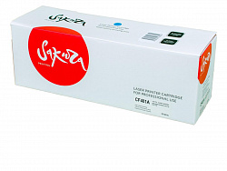 Картридж Sakura CF401A (201A) для HP, голубой, 1400 к.