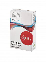 Контейнер с чернилами Sakura C13T741200 (T7412 C) для Epson, голубой , 1000 мл.